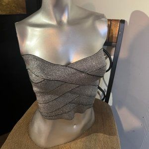 Bandeau Bodycon Sparkle Top